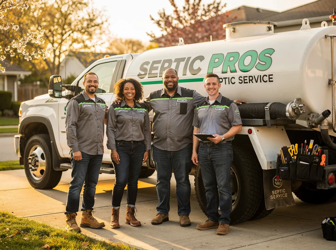 Septic Tank Pumping company in Dewy Rose, GA